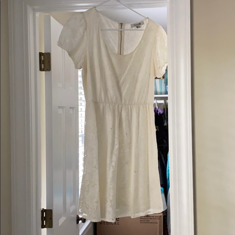 Cute white dress